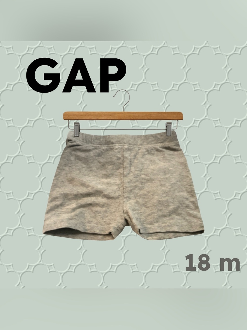 🇺🇸👍GUC GAP | 18 m | Everyday Classic Unisex Gray Toddler Shorts